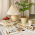 2 5 Pieces Decorative Link Wooden Chain Decor and Bead Boho Farmhouse Rustic Home Table Decor Coffee Table Shelf