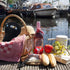 OFEILY Durable Neoprene Wine Carrier - Single Bottle Tote Bag for Wine, Beer, or Drinks - Black