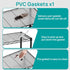 3 Pantry11.5D 17.5W 30.5H SINGAYE Small Shelves Storage Shelf Wire Shelving Unit Metal Shelf Adjustable Organizers