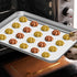 Baking Sheet with Rack Set - 2 Pans + 2 Racks, Wildone Stainless Steel Cookie Sheet with Cooling Rack