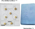 DG96-00340B / DG69-00197A Stove Gas Range Conversion Kit, Gas Stove Repair and Replacement Part, Brass