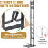 BRIGHTSHOW Metal Storage Bracket Stand for Dyson Vacuum, Stable Docking Station Accessories Holder for V15 V11 V10 V8