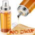 Matifaner Honey Dispenser No Drip, Maple Syrup Dispenser, Olecranon design, automatic refluxHoney Jar