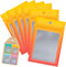 Funfery 100 Pieces Resealable Smell Proof Bags for Food Storage, Clear Mylar Bags for Small Business Packaging