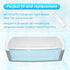 WR71X10761 Clear Fridge Shelf Trim, Compatible with GE Refrigerator Freezer Door Bin/Door Shelf Replacement Part