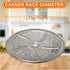 2Pack Canner Rack for Pressure Canner, 11-Inch Stainless Steel Pressure Cooker Rack, Compatible with Presto,