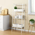 AREYZIN Plastic Storage Baskets with Lid, 6 Pack Lidded Organizing Containers for Shelves & Drawers