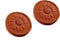 Fox Run Sunflower Brown Sugar Keepers, Set of 2 Terracotta Brown Sugar
