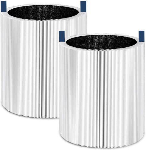 2 Pack 511 Replacement Filter for Blueair Blue Pure 511 Air Purifier, 2-in-1 HEPA and Carbon Filter