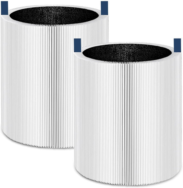 2 Pack 511 Replacement Filter for Blueair Blue Pure 511 Air Purifier, 2-in-1 HEPA and Carbon Filter