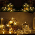 Dragonfly String Lights, 10 Feet 20 LED Retro Style Copper Wire Fairy Lights for Garden Wedding Party Holiday Decoration