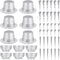 Shappy 48 Pcs New Year's Eve Party Supplies for 12 Guests 2026