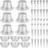 Shappy 48 Pcs New Year's Eve Party Supplies for 12 Guests 2026