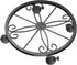 KOOKASHOP 10" Plant Caddy with Wheels, 1 Pack Plant Stand with Wheels, 360