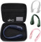 maitexi Neck Hanging Fan Travel Case for Rechargeable Personal Fans, USB Rechargeable Fan Storage Box (Case Only)