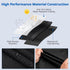 26W 26D 18H, SunPatio Outdoor Ottoman Cover, Waterproof Square Coffee Table Cover, Patio Furniture Side Table Cover