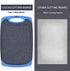 Large-Small Cutting Board Set of 3 - Dishwasher Safe, Juice Groove, Easy Grip Handle, Non-Slip Rubber