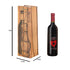 Wine Gift Bags for Wine Bottles, 12 Pack Paper Set with Wood Grain, Bulk for Holiday, Wedding, Birthday