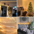 Brillarlights 50 Count, 13ft Christmas Lights Clear White Incandescent Mini String Lights Plug in Warm White with White