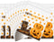 Boao 100 Pieces Clear Halloween Treat Bags, Self Adhesive Candy Bags Bulk Pumpkin Cellophane Plastic Cookie Pouch for