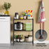 FDW 3-Shelf Adjustable Storage Shelves - Wire Shelving Unit Metal Shelves Storage Shelf, 13" D x 23" W x 30" H