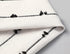 14 28 Inch 1 Pack NUYECY Boho Long Lumbar Pillow Covers x Black, Classic Striped Pattern Cotton Decorative Pillow Cover