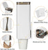 3oz-6oz Cup Dispenser, Wall Mounted Mouthwash Cup Dispenser Fit Disposable Cups, Pull Type Water Cooler Cup Holder