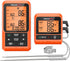 ThermoPro TP826 500FT Wireless Meat Thermometer, Dual Meat Probe Cooking Thermometer for BBQ, Smoker, Oven