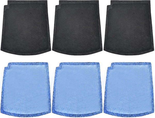 6-Pack 04234G Carbon Replacement Filters Compatible with Hamilton Beach Pet TrueAir Purifier Odor Eliminators