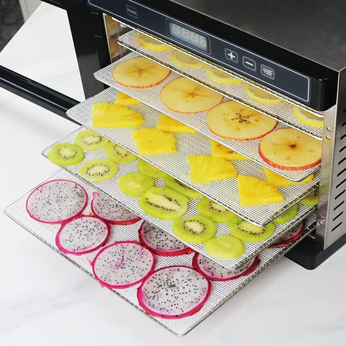 Large Silicone Mats for Dehydrator, Reusable Silicone Dehydrator Sheets for Food Drying, 16 * 160" (16"*160")