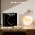 Light,10 Effects,30/60/90 Timer,10 Sounds,15 Ringtones,12 Snooze Sunrise Alarm Clocks for Heavy Sleepers,Night Lamp