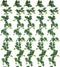 mizii 5 Pack 365" Artificial Scindaps Vines Garland, Fake Vine with Silk Green Leaves for Bedroom Wall Party Wedding