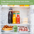 Fun Guy Fridge Deodorizer, Baking Soda Holder for Refrigerator Odor Absorber, Reusable Silicone Freshener Container