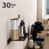 Danpoo Black Metal Wall Shelf - Small Floating Shelf, 12" Display Shelves for Bathroom Storage