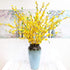 Artificial Forsythia Flowers, 6Pcs 39.4 Inch Silk Forsythia Branches for Flower Arrangement, Wedding Decoration
