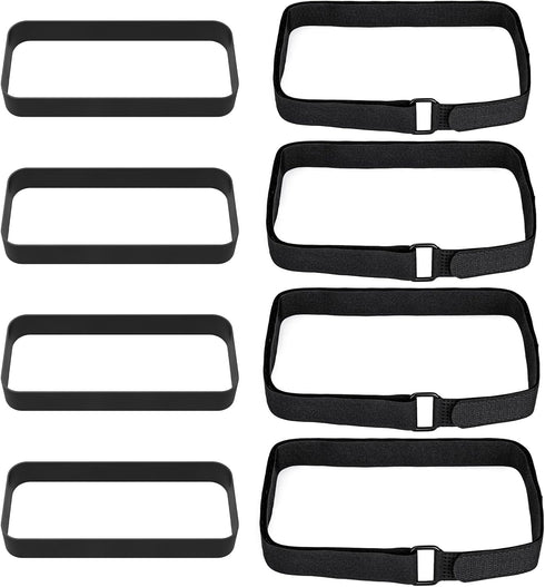 Sectional Couch Connectors for Sliding Sofa, Universal Fit L-Shaped Sectional Furniture Clips Straps, 4 Pack