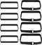 Sectional Couch Connectors for Sliding Sofa, Universal Fit L-Shaped Sectional Furniture Clips Straps, 4 Pack