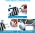 Sponge Holder for Kitchen Sink, Rustproof Waterproof Upgrade Sink Caddy, Stainless Steel, Easy to Install