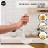 OTOTO Swanky Swan Soup Ladle - Silicone Soup Spoon, BPA-Free, Heat Resistant, Cute Kitchen Accessories, White