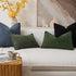 14x20 Inch 1 Pack Kevin Textile Lumbar Pillow Cover Soft Boucle Textured Decorative Waterproof Rectangle Cushion