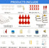 Set 304 Complete Pipeline Automatic Chicken Waterer System with PVC Pipeline and Stainless Steel Hose, Chicken Water