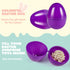 50 2.3" JOYIN PCS Easter Eggs, Empty Plastic Eggs Fillable Colorful Bright Eggshell Bulks for Easter Hunt, Filling