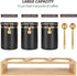 304 Coffee,3 63 OZ Yangbaga Stainless Steel Coffee Canisters for Ground x Coffee Container with Shelf Coffee Bean