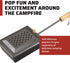 Camp Chef Popcorn Popper for Campfire - Make 3.5 Quarts of Popcorn - Camp Cooking System Accessories
