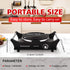 Techwood Hot Plate Portable Electric Stove, 1500W Countertop Single Burner with Adjustable Temperature, 7.5” Cooktop