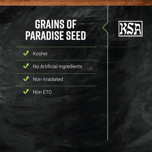 16 Frontier Bulk Grains of Paradise Seed Whole, Ounce