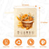 Wantocore 2 Pack, Reusable Bread Bags for Homemade Bread L-shaped Zipper Beeswax Bread Bag for Easy Access, Exquisite