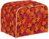 Thanksgiving Maple Leaf Toaster Cover 2 Slice, Dustproof Toaster Bread Maker Cover Small Kitchen Appliance Fingerprint Protection Thanksgiving Kitchen Decor