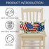 4th of July Cartoon Mouse Patriotic Throw Pillow Cover - 12 x 20, Rectangular America USA Outdoor Home Decor