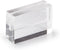 Darice David Tutera Illusion Acrylic Base Card Holders, Clear, 6 Piece, 6 Count
